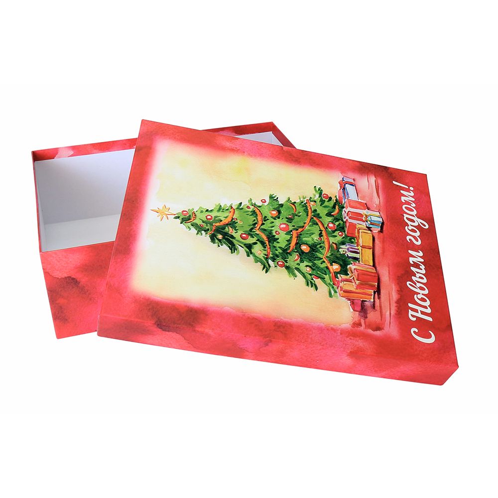 Коробка крышка-дно подарочная