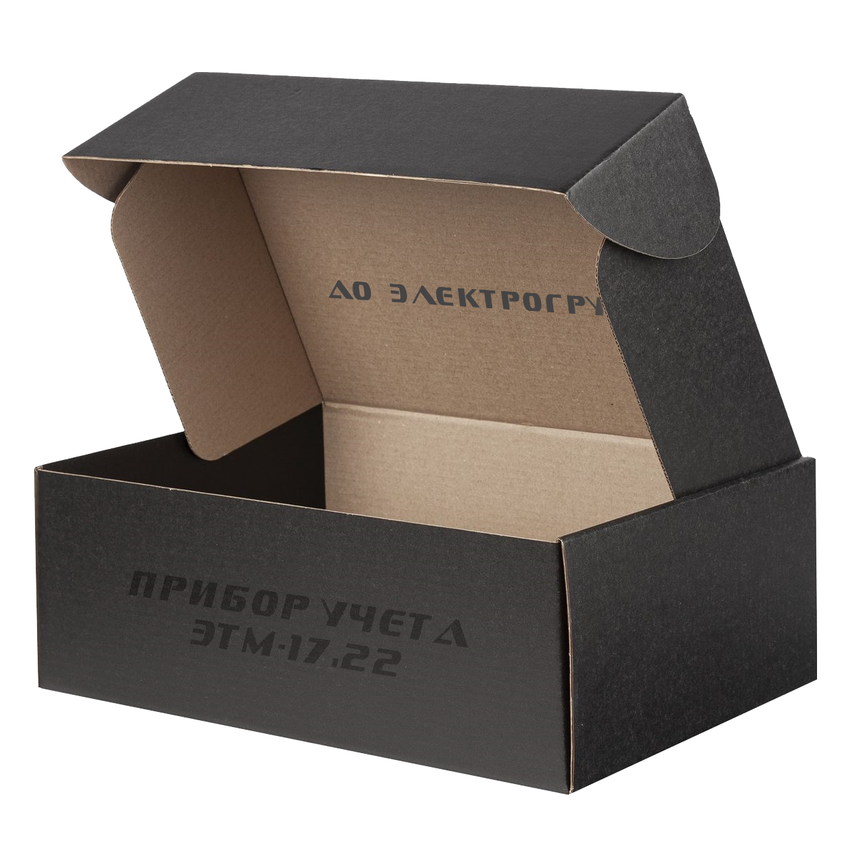 Коробка самосборная самолет