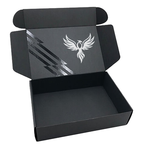 Коробка самосборная самолет