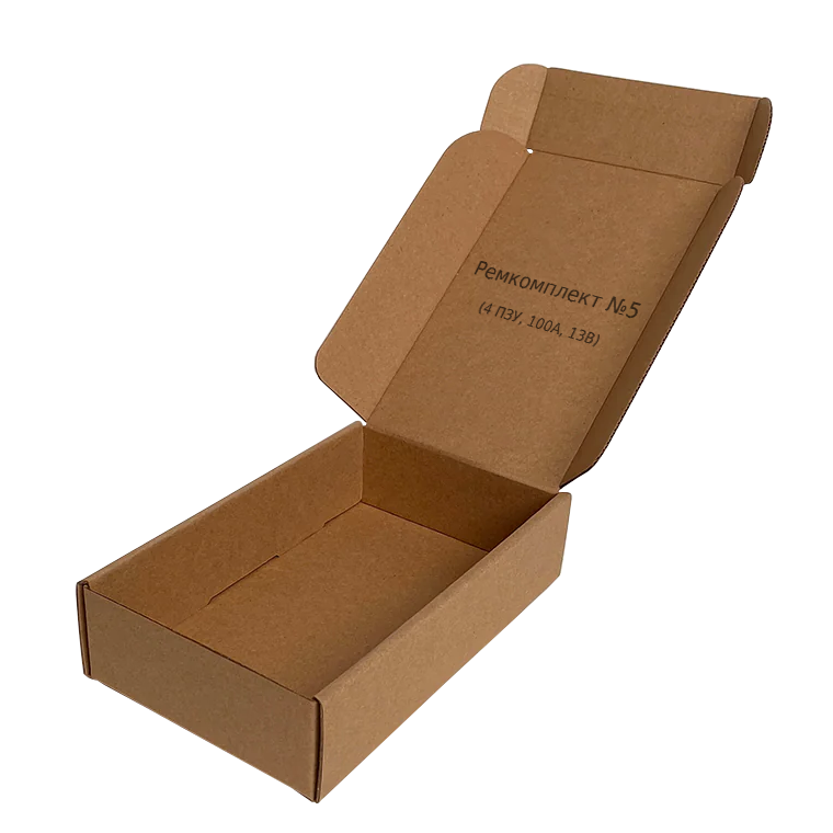 Коробка самосборная самолет