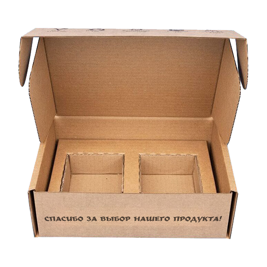 Коробка самосборная самолет