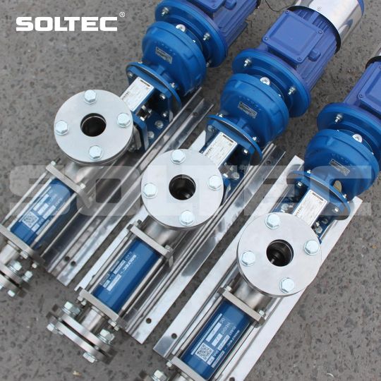 Насосы SOLTEC ® для флокулянта, коагулянта, активного ила.