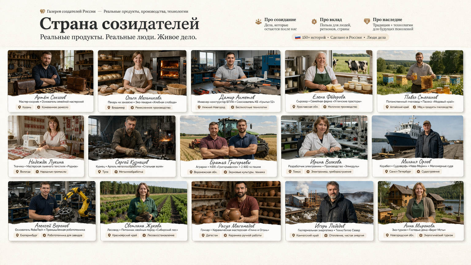 ПРЕЗЕНТАЦИЯ СОЗДАТЕЛИ.Шоу