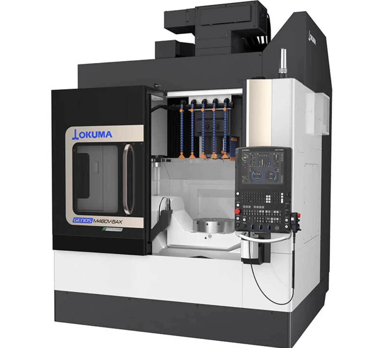 GENOS M460V-5AX – токарный станок из Японии | Высокая точность и надежность