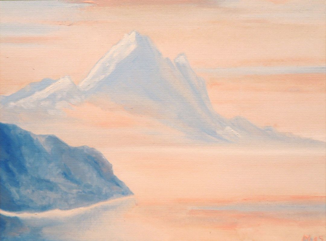 Небесная обитель /30х40/ холст, масло/ 2015