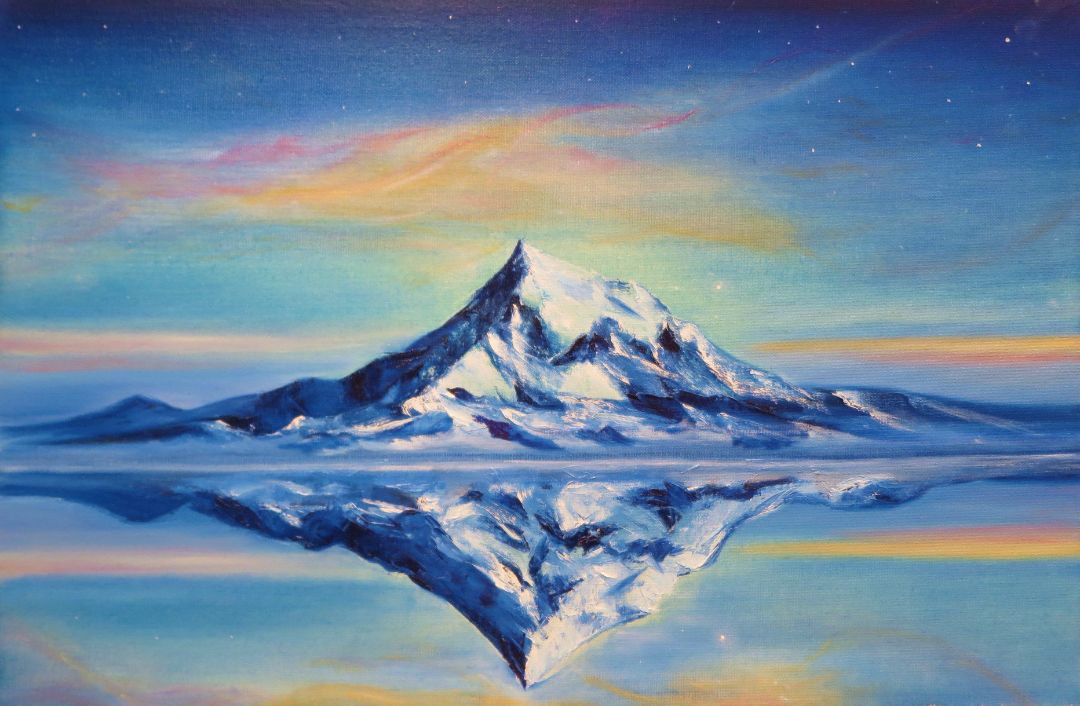 Отражение /40х60/ холст, масло/ 2016