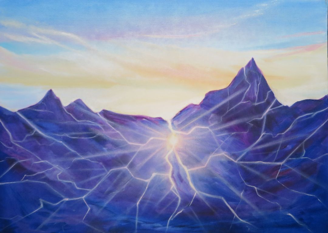 ПРОРЫВ /холст, масло/50х70/2015