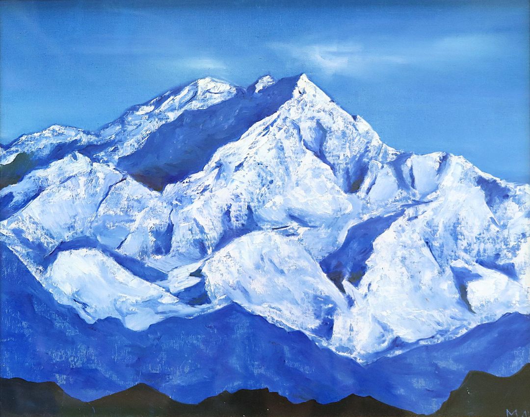 КАНЧЕНДЖАНГА. ВЕЛИЧИЕ /холст, масло/40х50