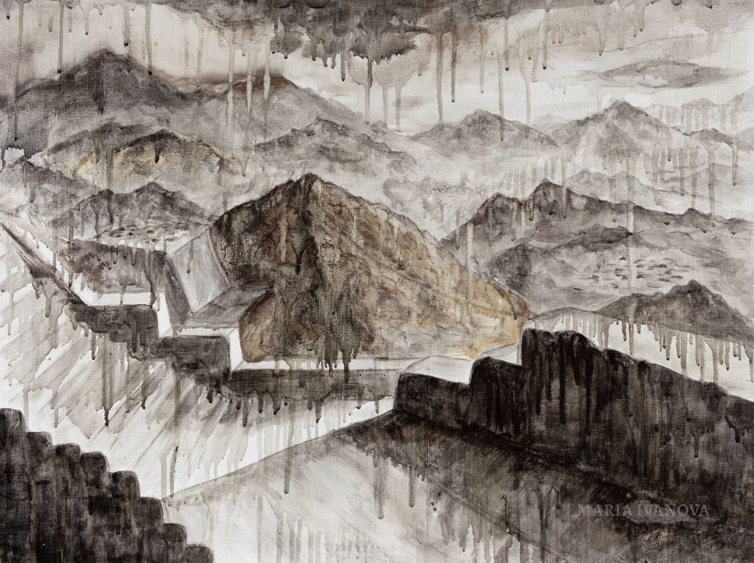 ВЕЧНОСТЬ /холст, лак/60х80см/2024