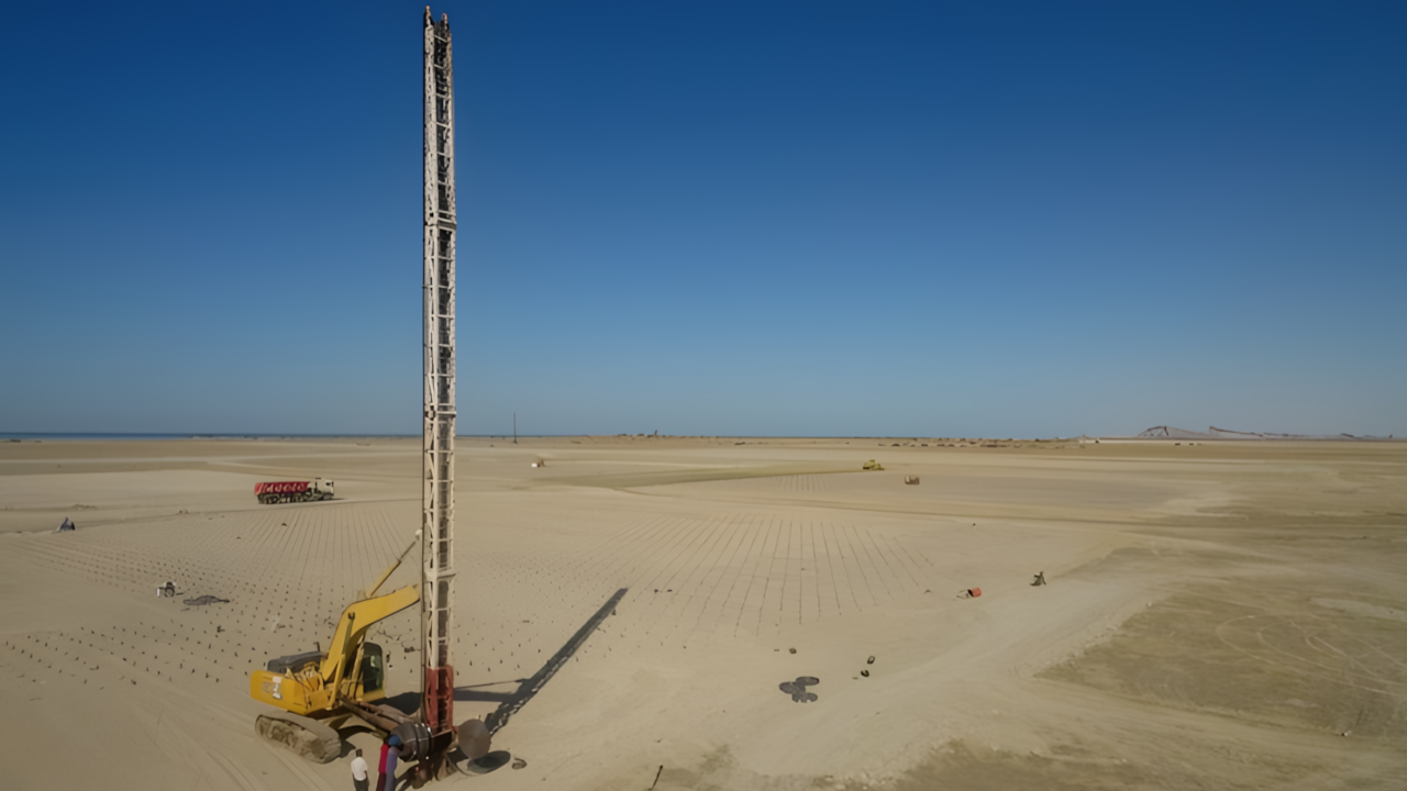 Вертикальные дрены TechDrain TD‑3540U для резервуаров в Иране