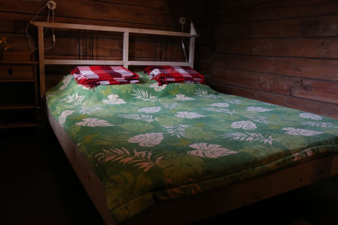 второй этаж зелёный дом