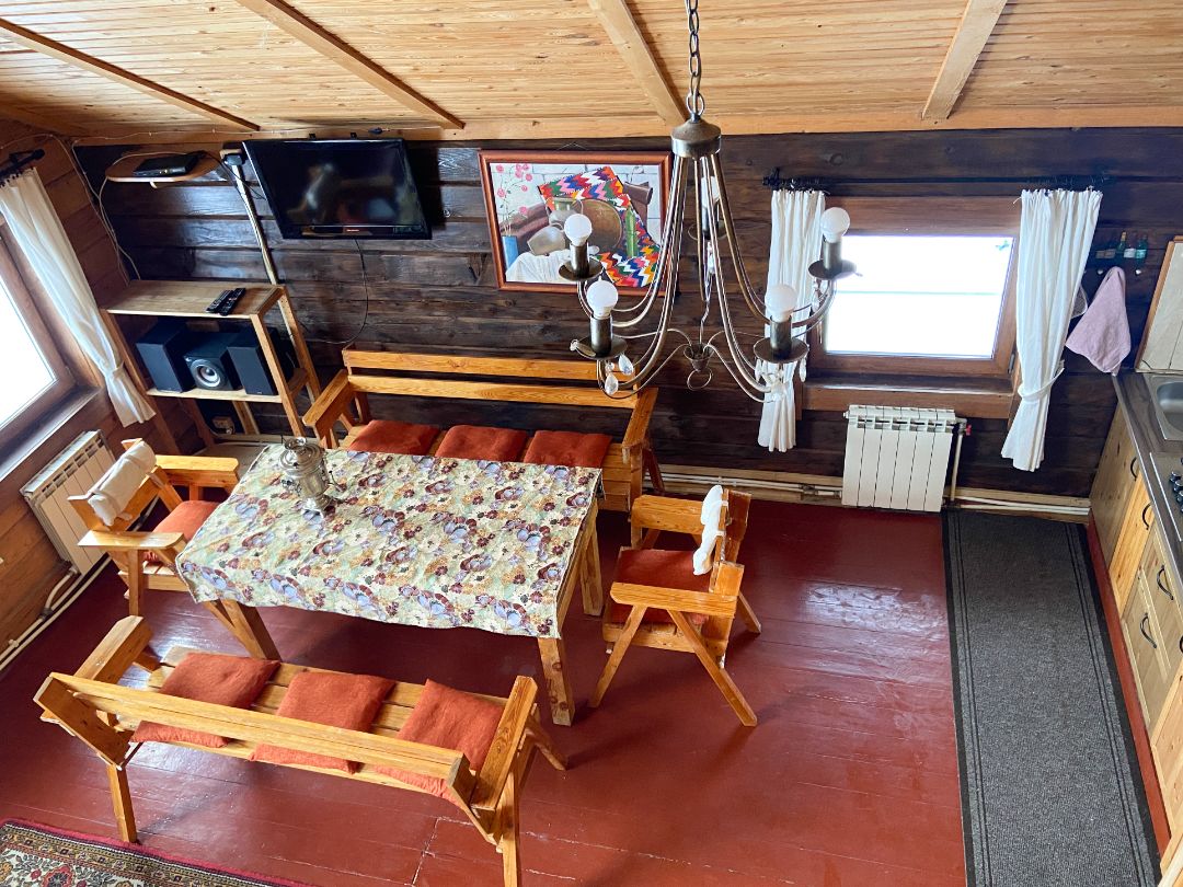 Камин на хуторе белой козы