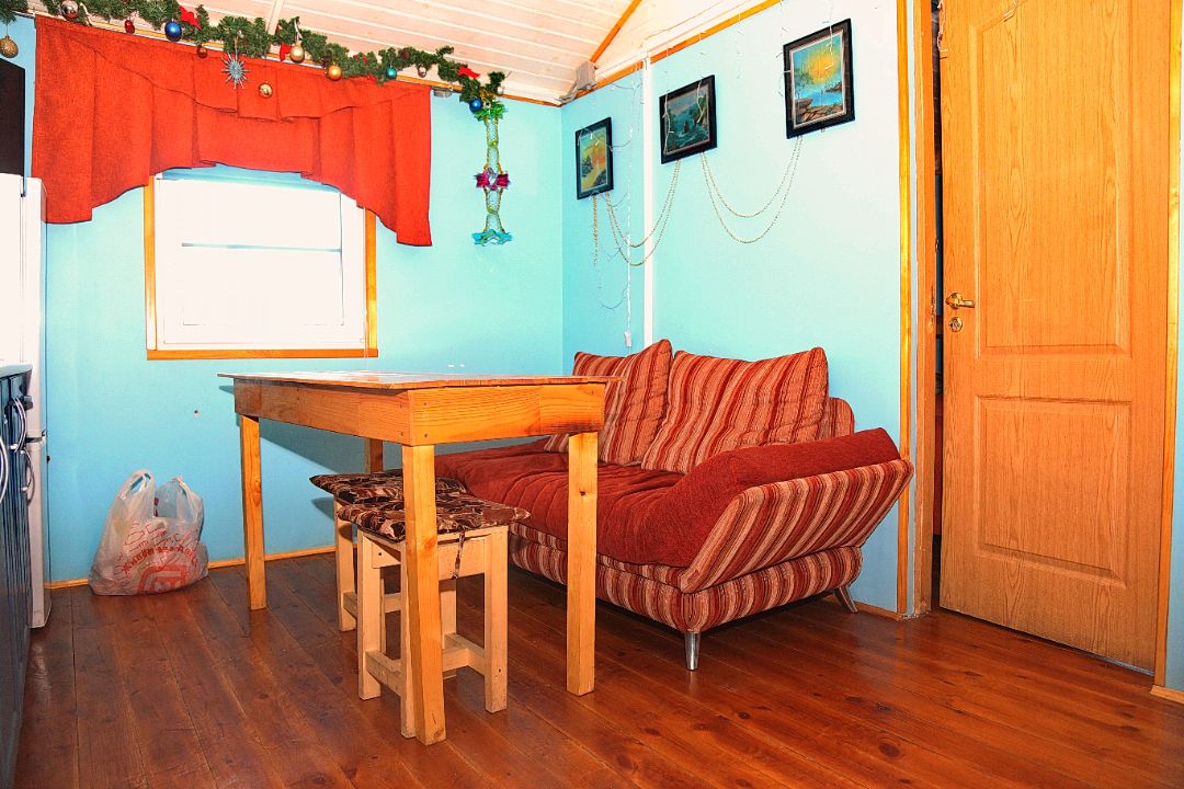 обеденная зона коттеджа