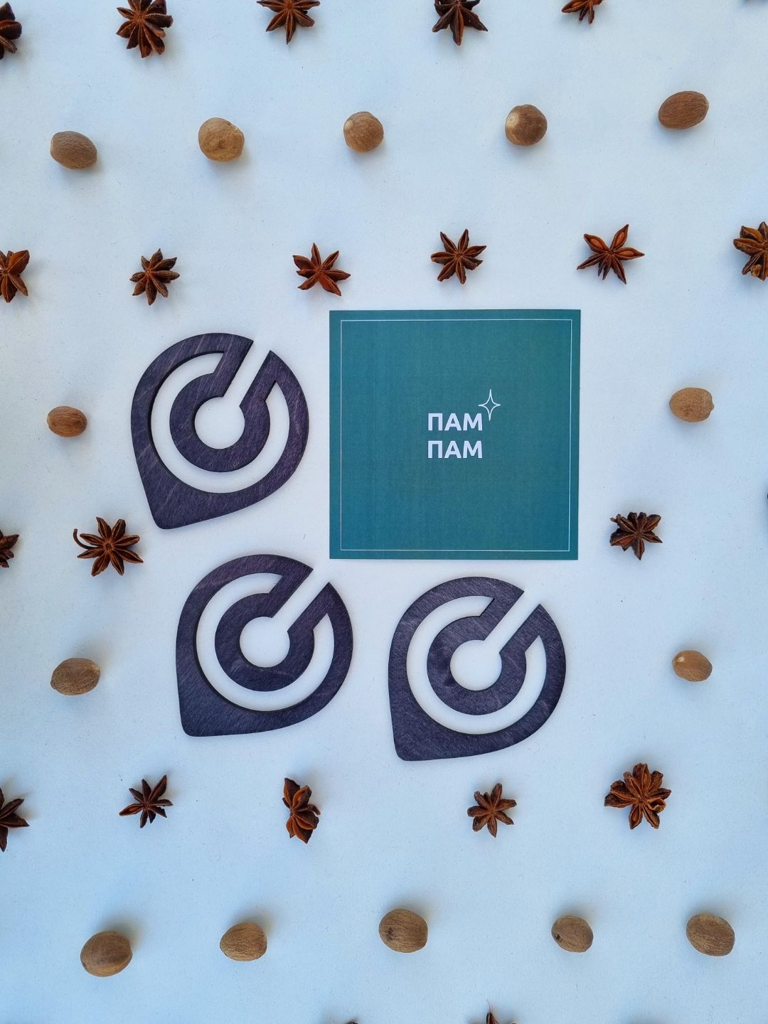 Фото набора для глинтвейна с костерами