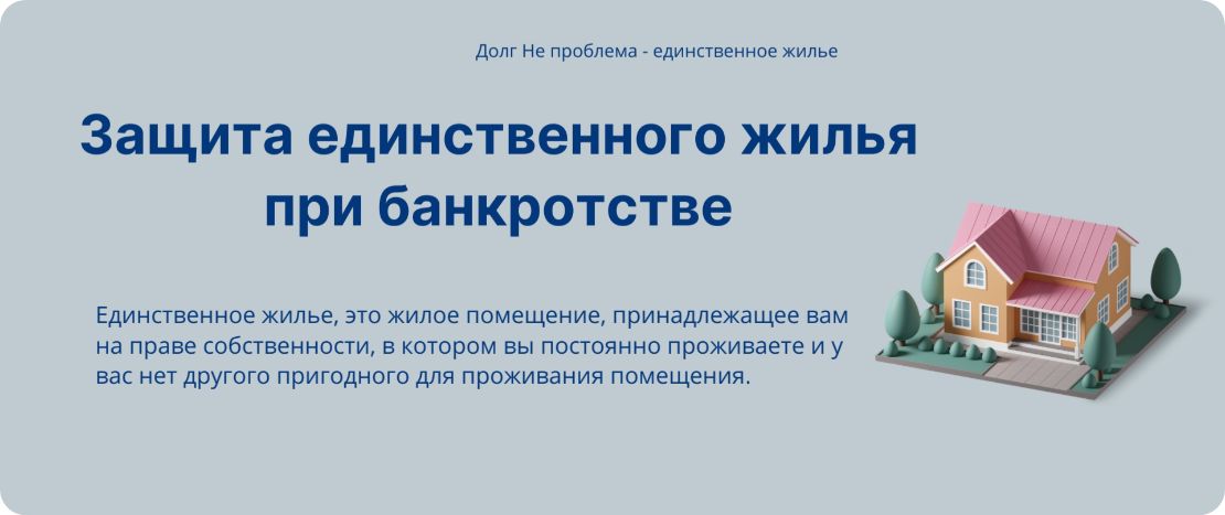 Защита единственного жилья