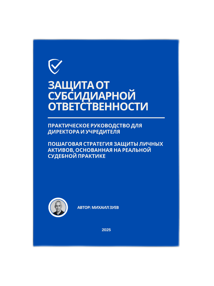 Гайд юриста, как защититься от субсидиарной ответственности