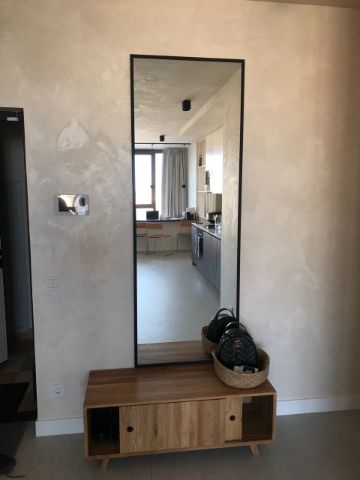 Зеркало в алюминиево раме