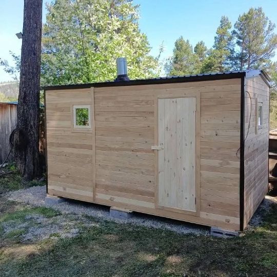     Каркасная баня 2×4 в Иркутске