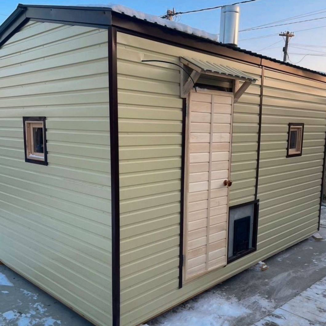 Бытовка с террасой