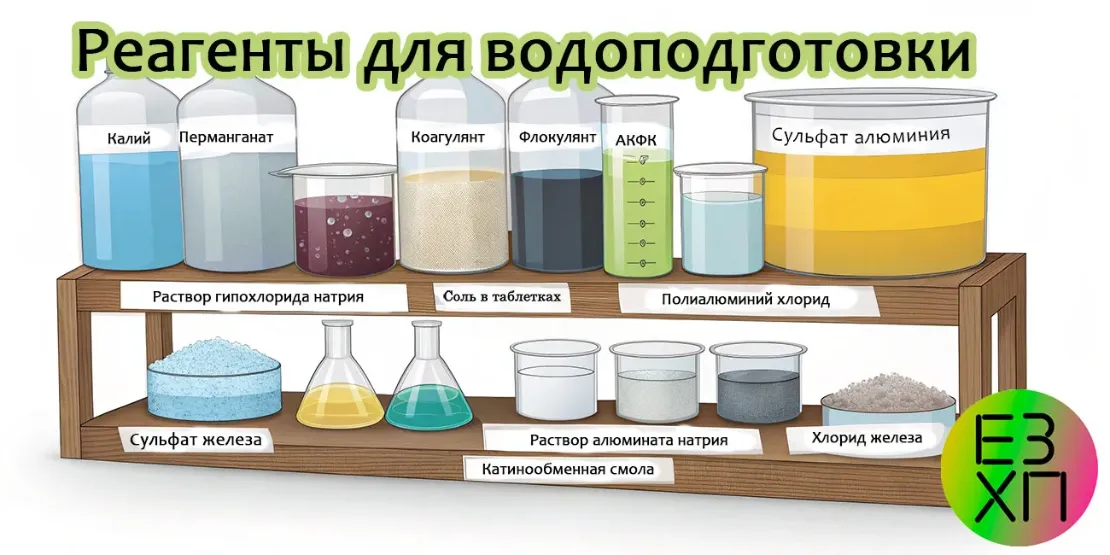 Реагенты для стабилизации жёсткости воды