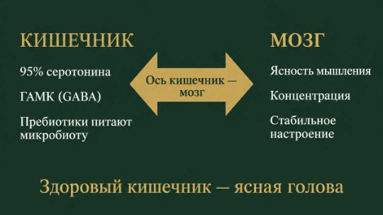 Здоровый кишечник - ясная голова