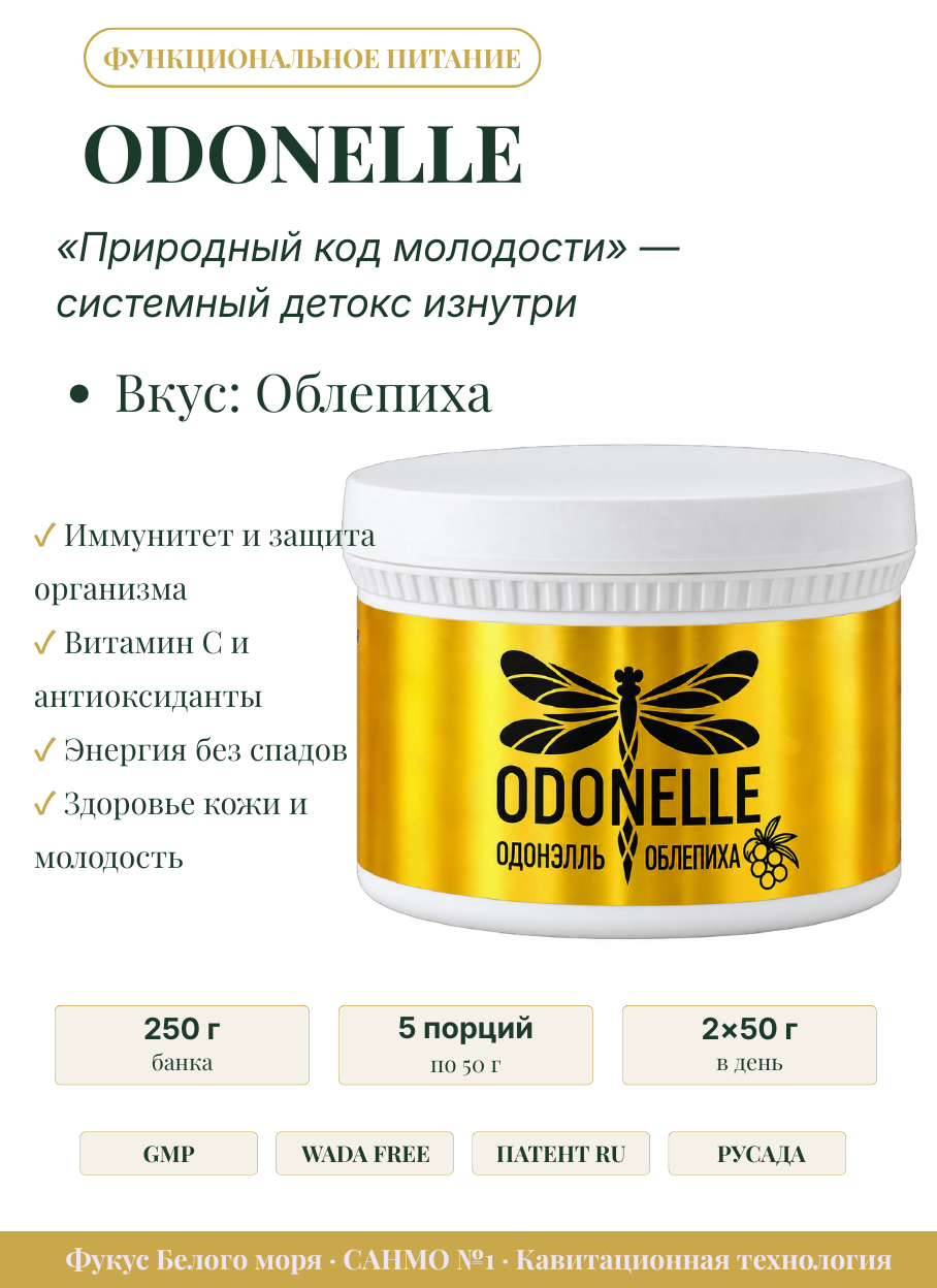 ODONELLE облепиха молекулярный гель детокс