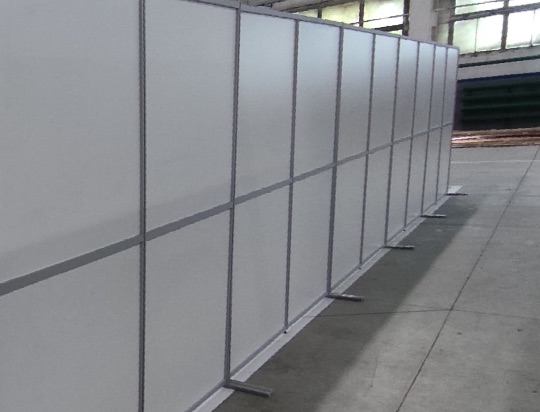 Мобильные перегородки для склада