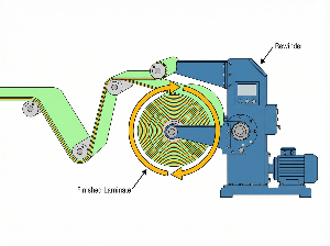 Намотка готового рулона