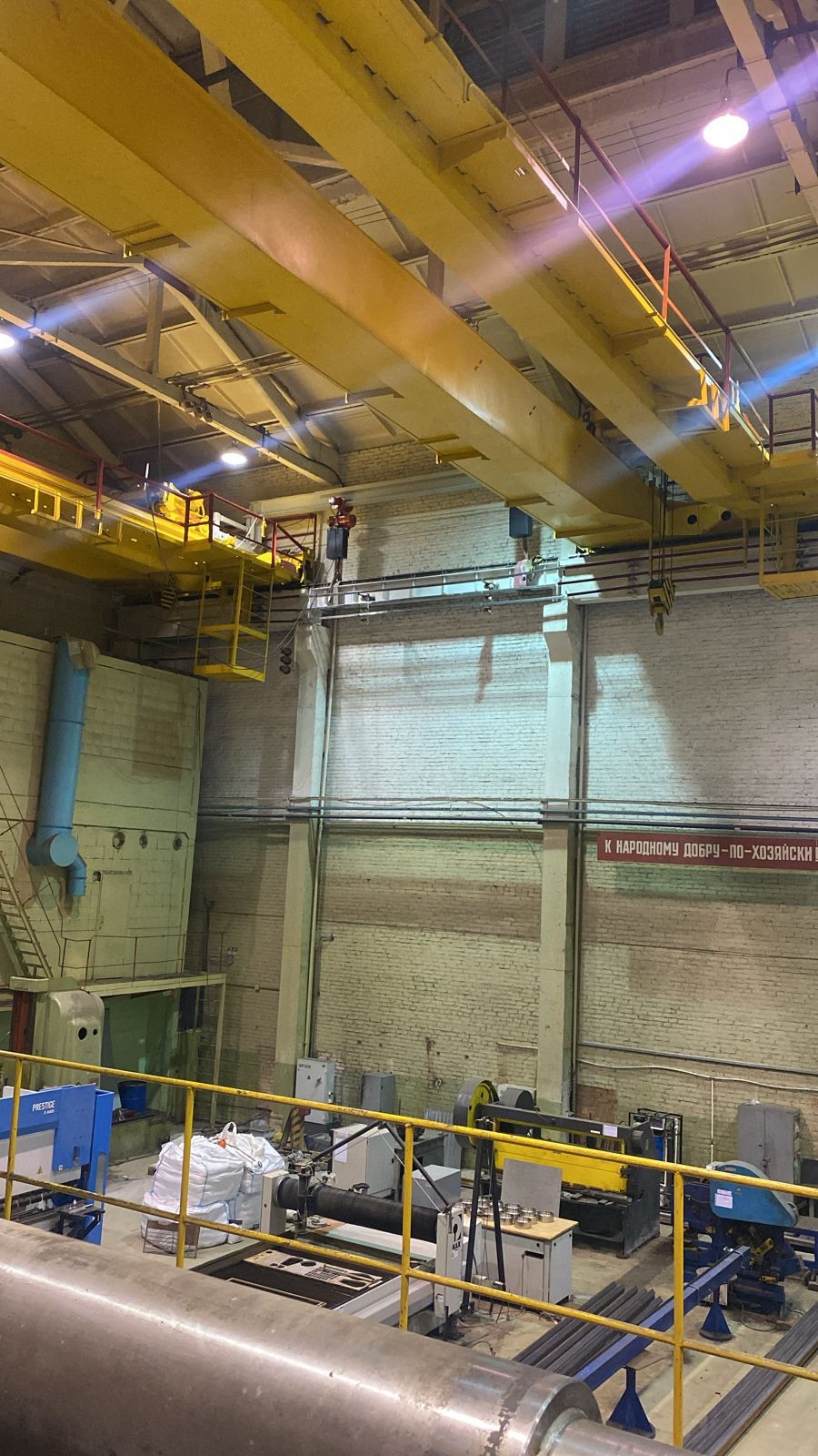 Замена балок ж/б кранового пути г. Подольск