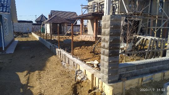 Фундамент ленточного типа