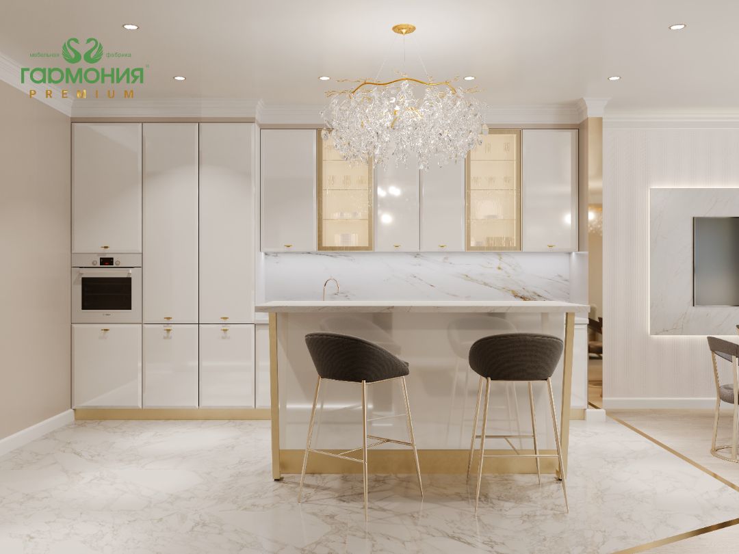 Сапори белый глянец