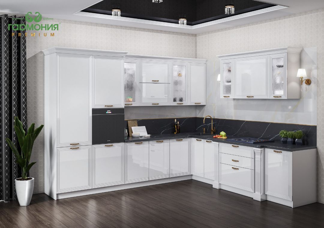 Мирабель белый глянец