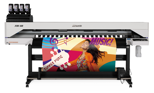 Рулонный Эко-сольвентный принтер-каттер Mimaki CJV200-160, 1 печ.голова, печать: 1610 мм, носитель: 1620 мм
