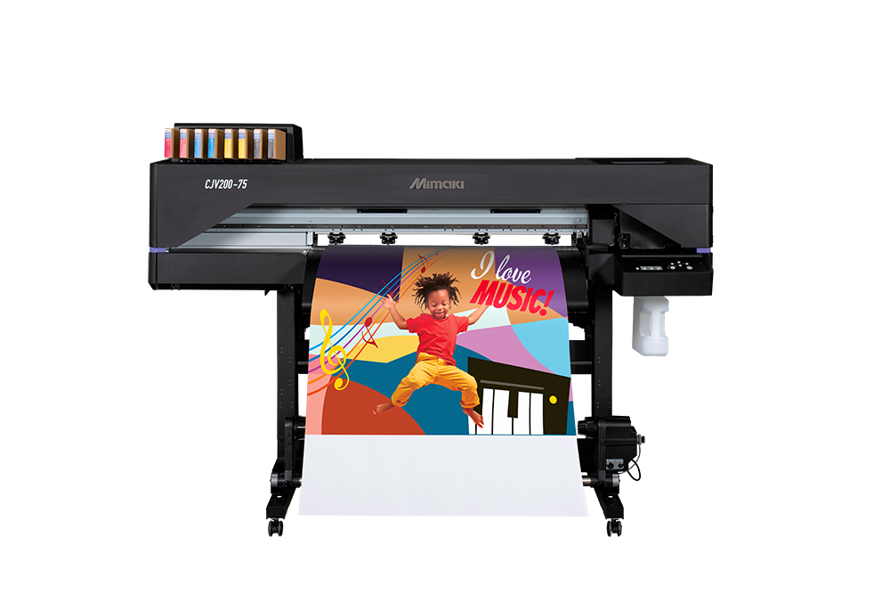 Рулонный Эко-сольвентный принтер-каттер Mimaki CJV200-75