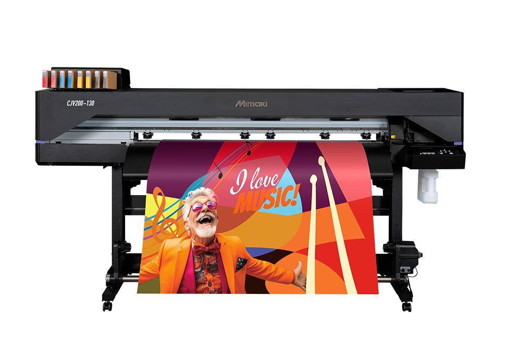 Рулонный Эко-сольвентный принтер-каттер Mimaki CJV200-130