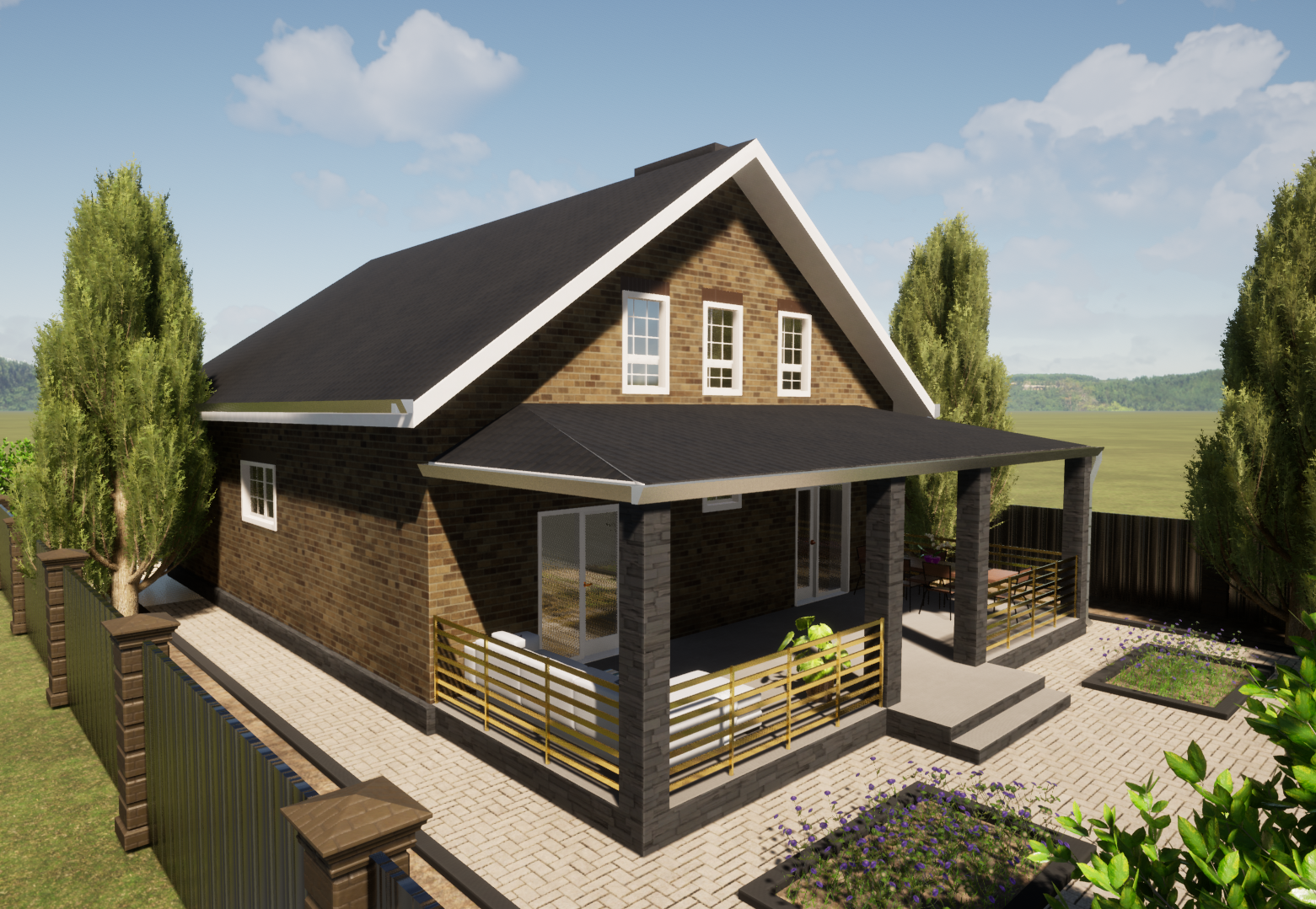 Дом площадью 140 кв.м. Район ККБ