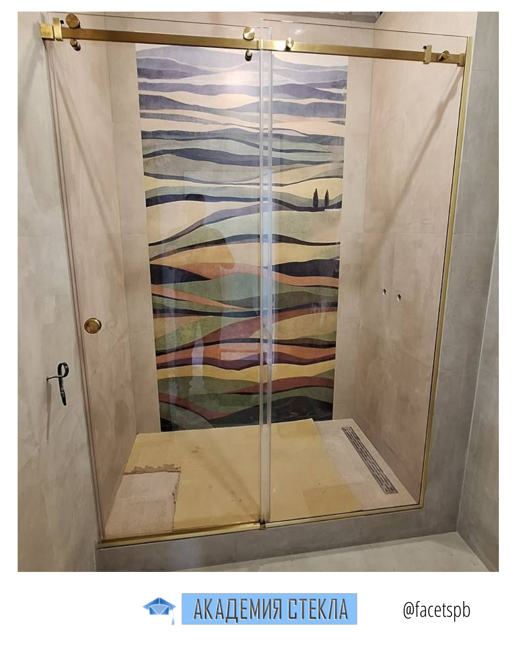 Душевые перегородки из стекла СПб