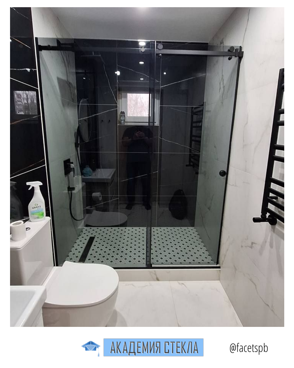 Душевые перегородки из стекла СПб