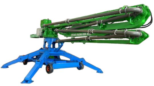 Бетонораспределительная гидравлическая стрела БГС-21, длина 21 м