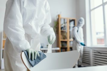 Дезинфекция помещений от вирусов и бактерий.
