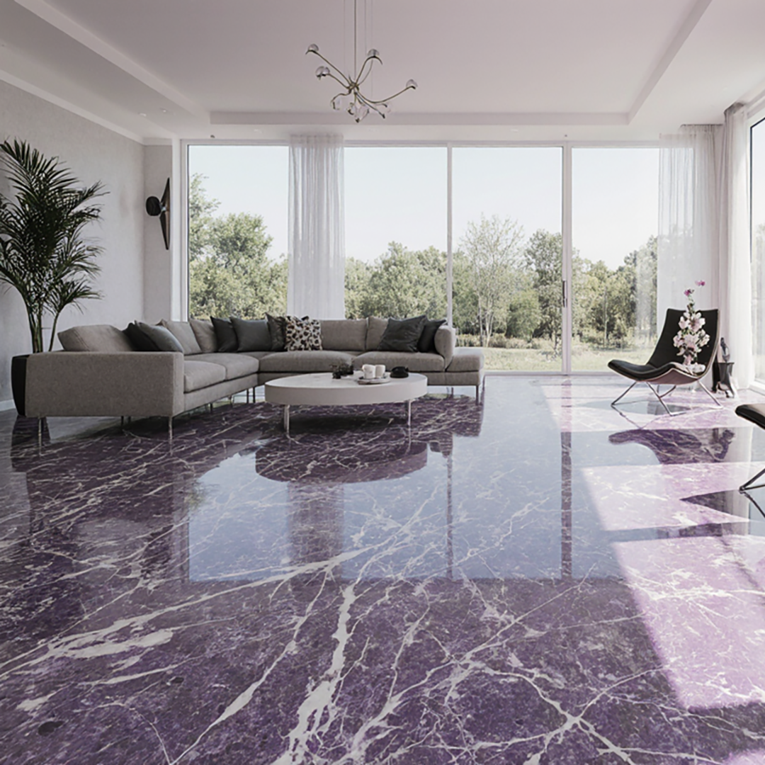 мраморный пол