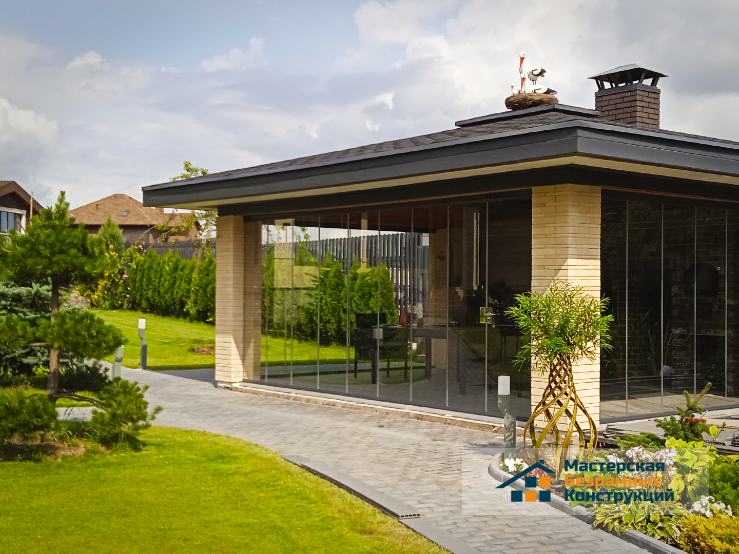 Эстетичность на загородном участке