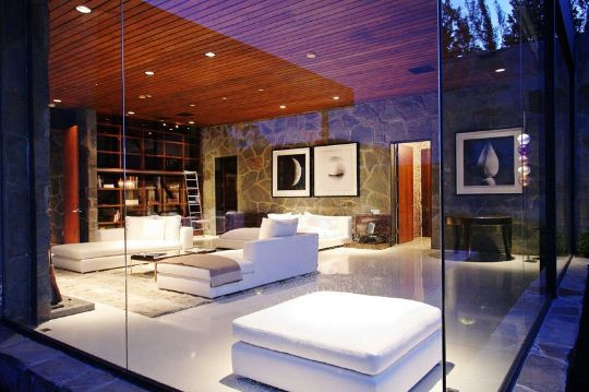 Безрамные стеклянные перегородки