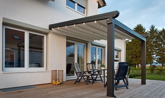 Биоклиматическая пергола для террасы