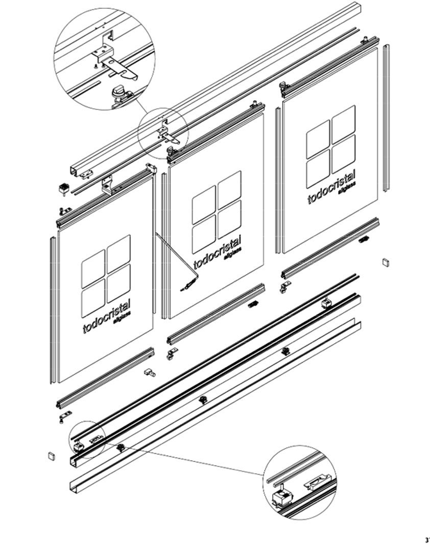 Система безрамного остекления TodoCristal®