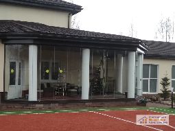 Остекление беседки