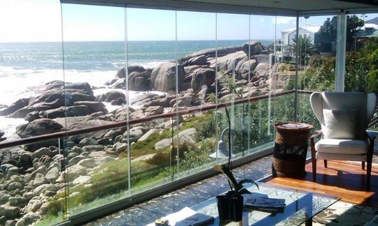 Безрамное остекление