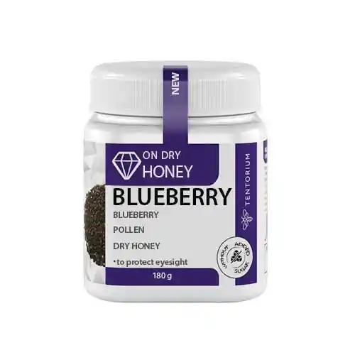 მოცვის დრაჟე მშრალ თაფლზე