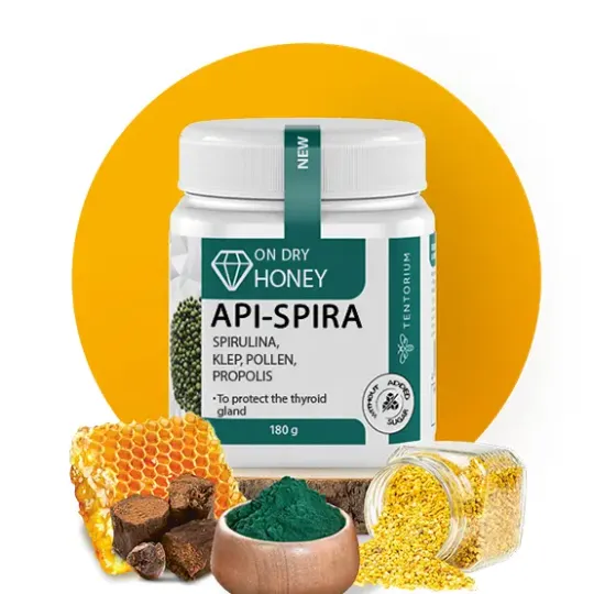 აპი-სპირა მშრალ თაფლზე