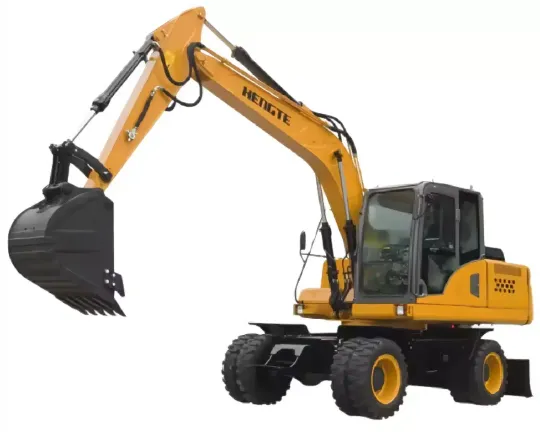 Колесный экскаватор HENGTE HT145W